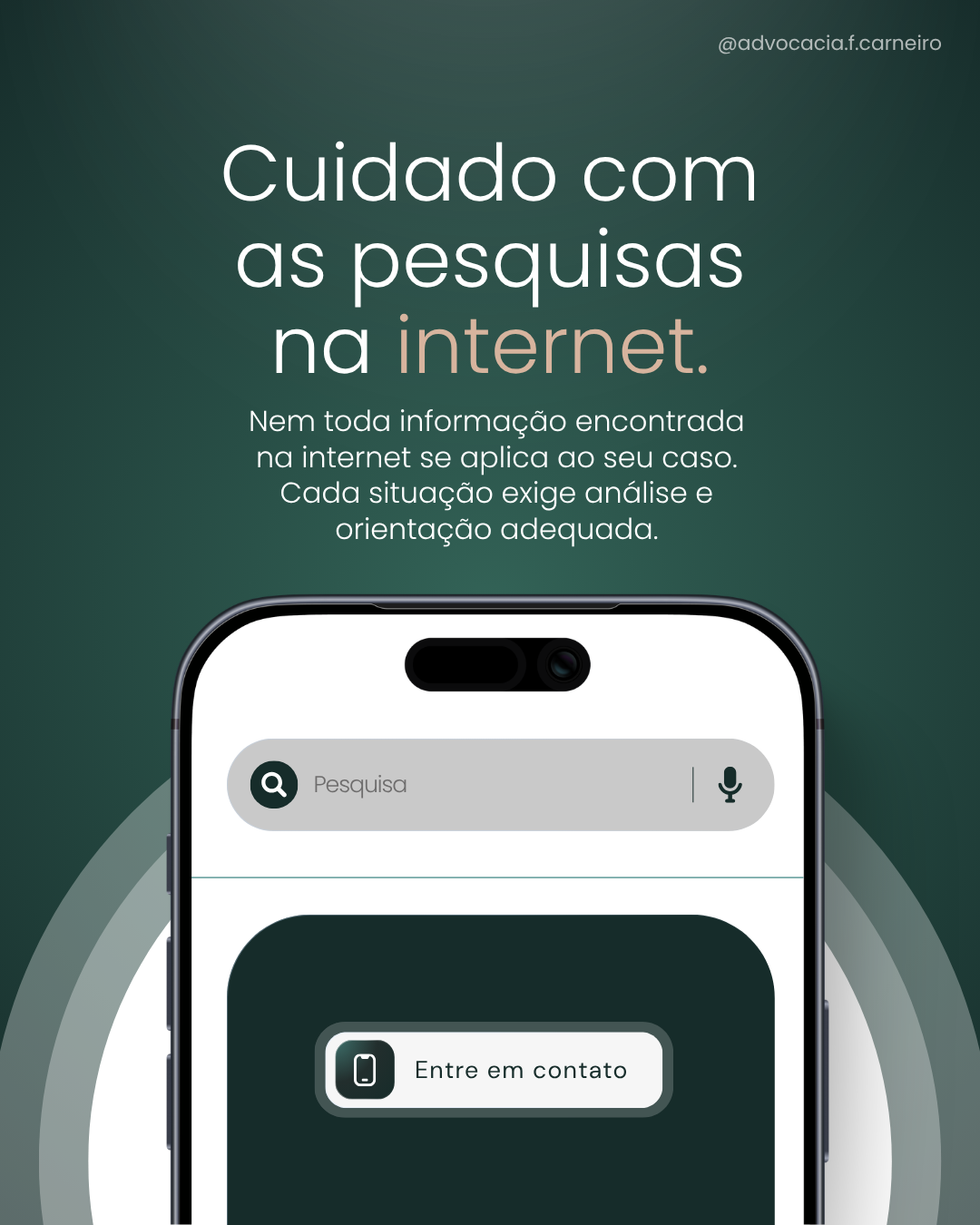 Pesquisou na Internet? Nem Toda Informação se Aplica ao Seu Caso